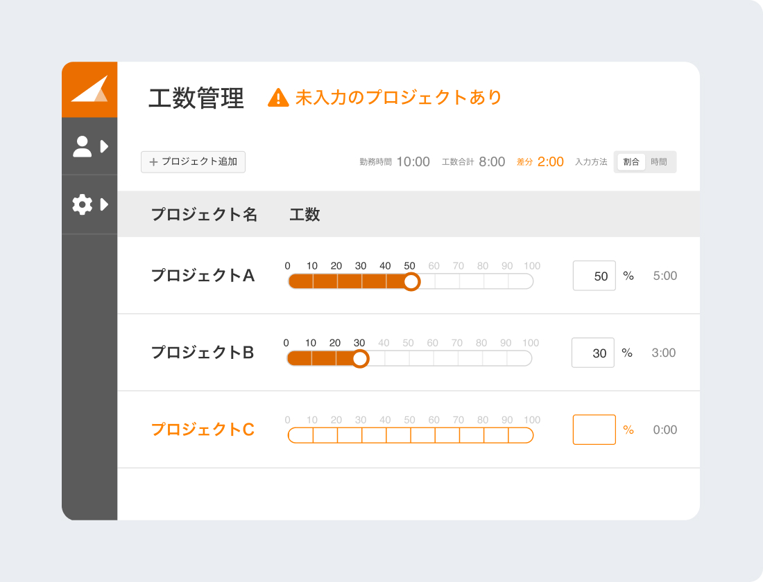 入力漏れや集計ミスを抑制